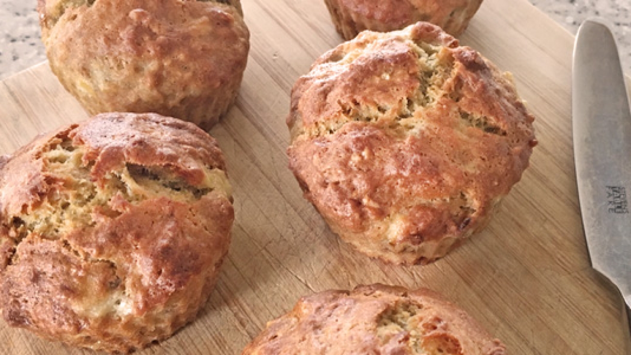 Easy banana muffins