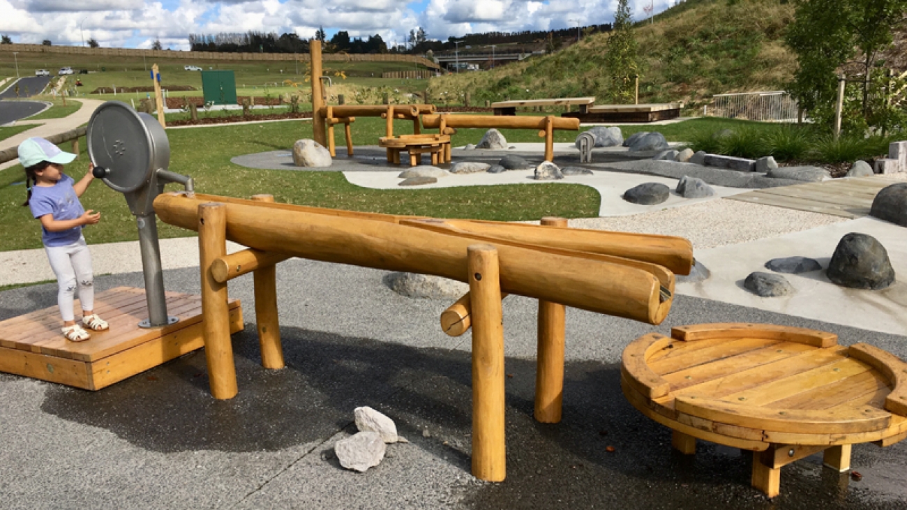 The Lakes water playground